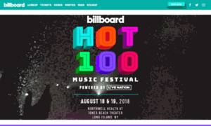 Hot100festival.billboard.com thumbnail