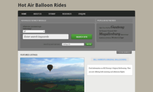 Hotairballoonrides.co.za thumbnail