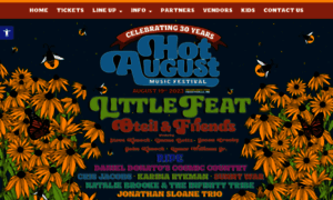 Hotaugustmusicfestival.com thumbnail