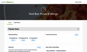 Hotboxpizzanwings.com thumbnail