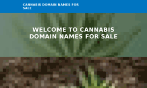 Hotcannabisdomains.com thumbnail