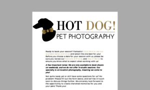 Hotdogpetphotography.tave.com thumbnail