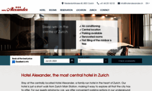 Hotel-alexander.ch thumbnail