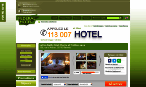 Hotel-coq-gadby-rennes.federal-hotel.com thumbnail