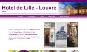 Hotel-de-lille-paris-louvre.fr thumbnail