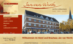Hotel-jan-van-werth.de thumbnail