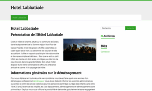 Hotel-labbatiale.fr thumbnail