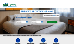 Hotel-le-mans-cottage.brithotel.fr thumbnail