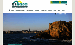 Hotel-les-arcades-roscoff.com thumbnail