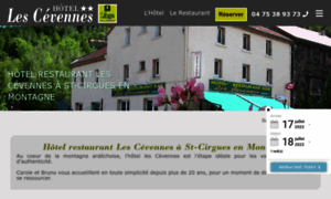 Hotel-lescevennes.com thumbnail