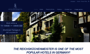 Hotel-reichskuechenmeister-rothenburg.de thumbnail