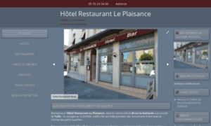 Hotel-restaurant-le-plaisance.com thumbnail