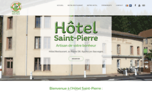 Hotel-restaurant-saintpierre.com thumbnail