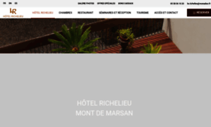 Hotel-richelieu-montdemarsan.com thumbnail