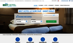 Hotel-st-malo-surcouf.brithotel.fr thumbnail
