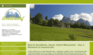 Hotel-wiesenhof-kastelruth.com thumbnail