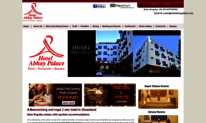 Hotelabhaypalace.com thumbnail