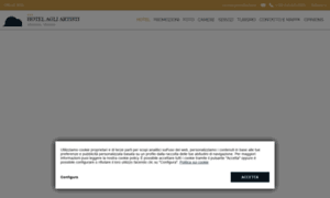 Hotelagliartisti.com thumbnail