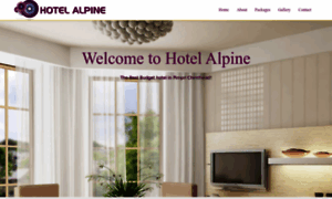 Hotelalpine.co.in thumbnail