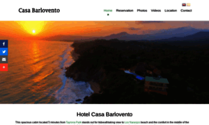 Hotelbarloventotayrona.com thumbnail