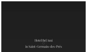 Hotelbelami-paris.com thumbnail