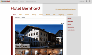 Hotelbernhard.com thumbnail