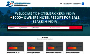 Hotelbrokersindia.com thumbnail