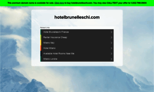 Hotelbrunelleschi.com thumbnail