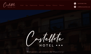 Hotelcastellote.com thumbnail