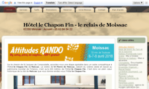 Hotelchaponfin.fr thumbnail