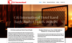 Hotelcitiinternational.com thumbnail