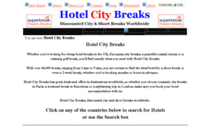 Hotelcitybreaks.com thumbnail