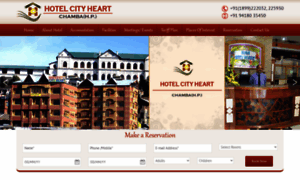 Hotelcityheartchamba.com thumbnail