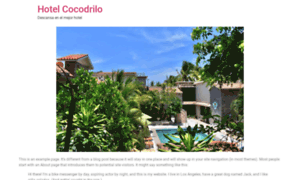 Hotelcocodrilo.com thumbnail