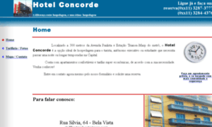 Hotelconcordebelavista.com.br thumbnail