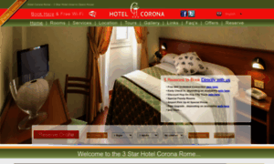 Hotelcoronaroma.it thumbnail