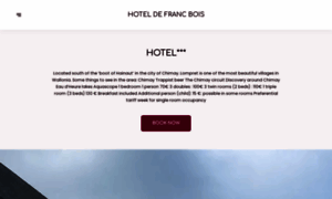 Hoteldefrancbois.be thumbnail