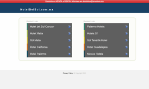 Hoteldelsol.com.mx thumbnail