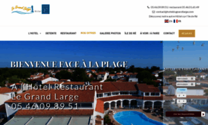 Hoteldugrandlarge.com thumbnail