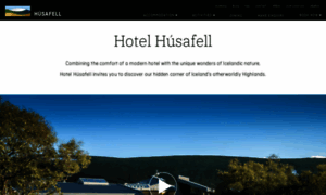 Hotelhusafell.com thumbnail