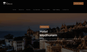 Hotelmadhuram.com thumbnail