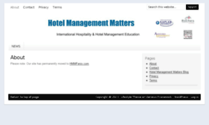 Hotelmanagementmatters.com thumbnail