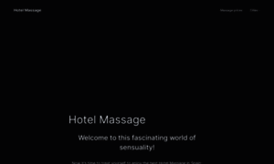 Hotelmassage.eu thumbnail