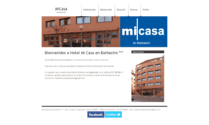 Hotelmicasaenbarbastro.com thumbnail