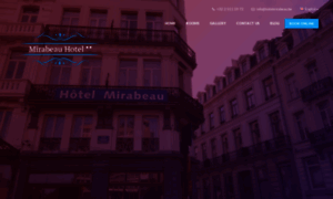 Hotelmirabeau.be thumbnail