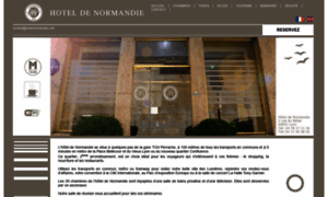 Hotelnormandie.com thumbnail