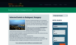 Hotelonlinehungary.com thumbnail