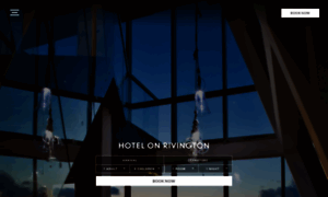 Hotelonrivington.com thumbnail