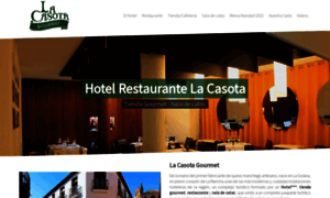 Hotelrestaurantelacasota.com thumbnail