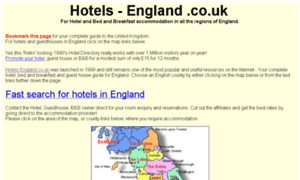 Hotels-england.co.uk thumbnail